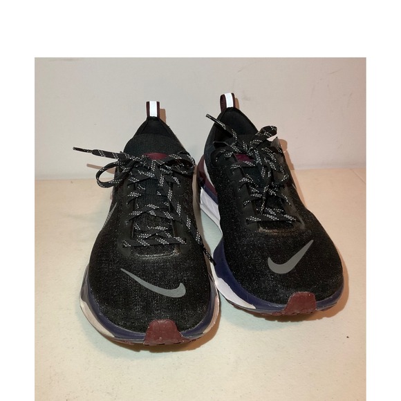 Nike ZoomX Invincible Run FK 3 Womens Running Shoes Black Burgundy DR2660-001 - Picture 6 of 8